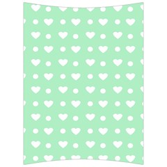 Hearts Dots Green Back Support Cushion by snowwhitegirl