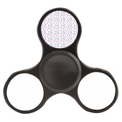 Hearts And Star Dot White Finger Spinner