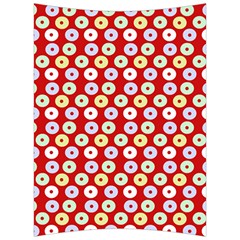 Eye Dots Red Pastel Back Support Cushion