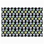 Eye Dots Black Pastel Large Glasses Cloth Front