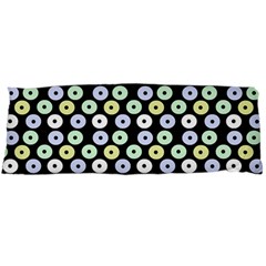 Eye Dots Black Pastel Body Pillow Case (dakimakura) by snowwhitegirl