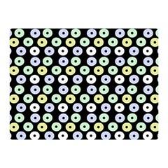 Eye Dots Black Pastel Double Sided Flano Blanket (mini)  by snowwhitegirl