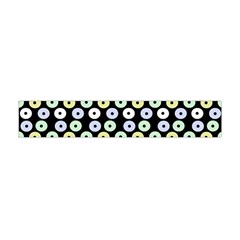 Eye Dots Black Pastel Flano Scarf (mini) by snowwhitegirl