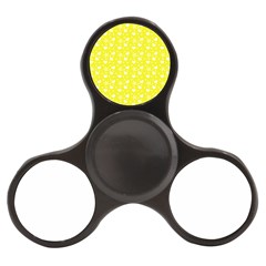 Hearts And Star Dot Yellow Finger Spinner by snowwhitegirl