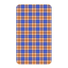 Orange Blue Plaid Memory Card Reader (rectangular) by snowwhitegirl