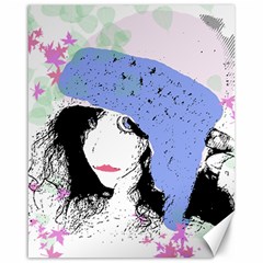 Girl With Hat Canvas 16  X 20   by snowwhitegirl