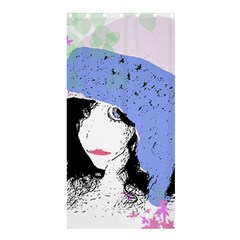 Girl With Hat Shower Curtain 36  X 72  (stall)  by snowwhitegirl