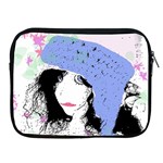 Girl With Hat Apple iPad 2/3/4 Zipper Cases Front