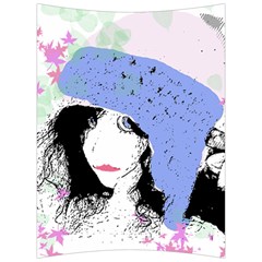 Girl With Hat Back Support Cushion