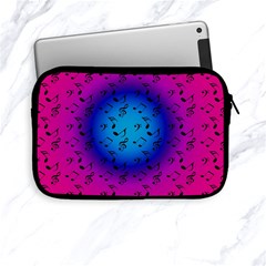 Pink Music Blue  Moon Apple Ipad Mini Zipper Cases by snowwhitegirl