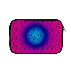 Pink Music Blue  Moon Apple Macbook Pro 13  Zipper Case by snowwhitegirl