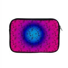 Pink Music Blue  Moon Apple Macbook Pro 15  Zipper Case by snowwhitegirl