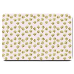 Antique Flowers Pink Large Doormat  by snowwhitegirl