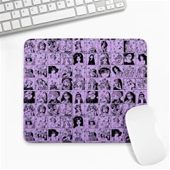 Lilac Yearbok Large Mousepads by snowwhitegirl