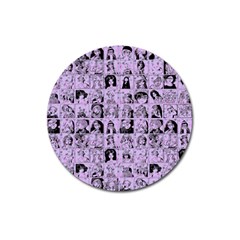 Lilac Yearbok Magnet 3  (round) by snowwhitegirl