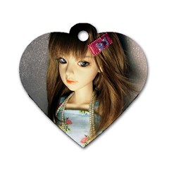 Mary Dog Tag Heart (two Sides) by snowwhitegirl