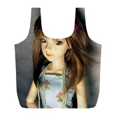 Mary Full Print Recycle Bag (l) by snowwhitegirl