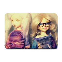 Galaxy Gals Small Doormat  by snowwhitegirl