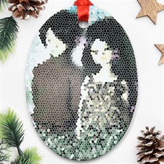 Dolls Stained  Glass Ornament (oval) by snowwhitegirl