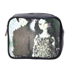 Dolls Stained  Glass Mini Toiletries Bag (two Sides) by snowwhitegirl