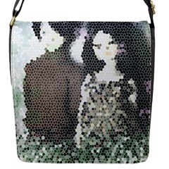 Dolls Stained  Glass Flap Closure Messenger Bag (s) by snowwhitegirl