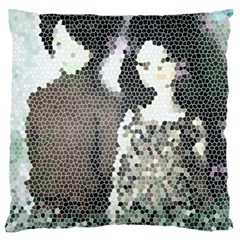 Dolls Stained  Glass Standard Flano Cushion Case (one Side) by snowwhitegirl