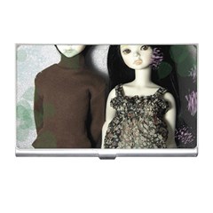 Dolls In The Grass Business Card Holders by snowwhitegirl