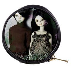 Dolls In The Grass Mini Makeup Bags by snowwhitegirl