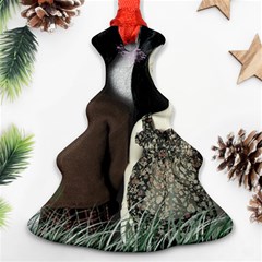 Dolls In The Grass Christmas Tree Ornament (two Sides) by snowwhitegirl