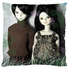 Dolls In The Grass Standard Flano Cushion Case (two Sides) by snowwhitegirl