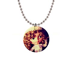 Strike A Pose Button Necklaces by snowwhitegirl