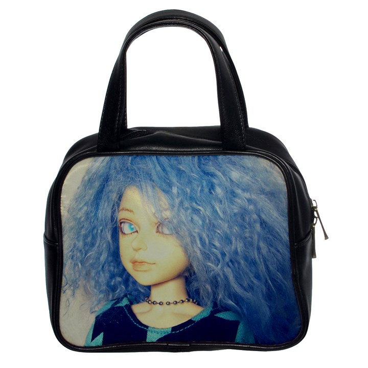 Blue Hair Boy Classic Handbag (Two Sides)