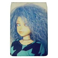 Blue Hair Boy Removable Flap Cover (l) by snowwhitegirl