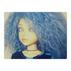 Blue Hair Boy Double Sided Flano Blanket (mini)  by snowwhitegirl