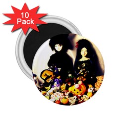 Old Halloween Photo 2 25  Magnets (10 Pack)  by snowwhitegirl