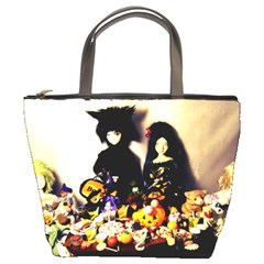 Old Halloween Photo Bucket Bag by snowwhitegirl