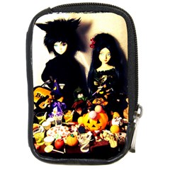 Old Halloween Photo Compact Camera Leather Case by snowwhitegirl