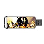 Old Halloween Photo Portable USB Flash (Two Sides) Back