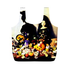 Old Halloween Photo Full Print Recycle Bag (m) by snowwhitegirl