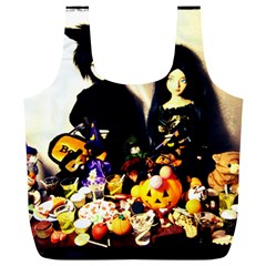 Old Halloween Photo Full Print Recycle Bag (xl) by snowwhitegirl