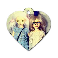  Dog Tag Heart (two Sides) by snowwhitegirl