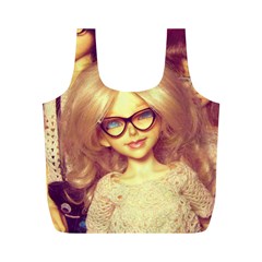 Girls With Glasses Full Print Recycle Bag (m) by snowwhitegirl