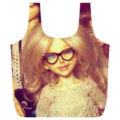 Girls With Glasses Full Print Recycle Bag (xl) by snowwhitegirl