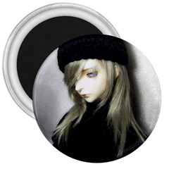 Black Angel 3  Magnets by snowwhitegirl