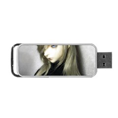 Black Angel Portable Usb Flash (two Sides) by snowwhitegirl