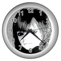 Boy Wall Clock (silver)