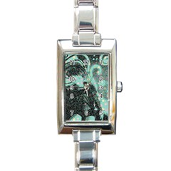 Grainy Angelica Rectangle Italian Charm Watch by snowwhitegirl