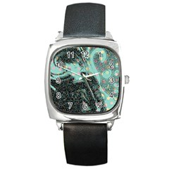 Grainy Angelica Square Metal Watch by snowwhitegirl