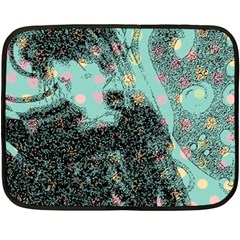 Grainy Angelica Double Sided Fleece Blanket (mini)  by snowwhitegirl