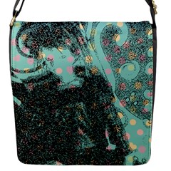 Grainy Angelica Flap Closure Messenger Bag (s) by snowwhitegirl